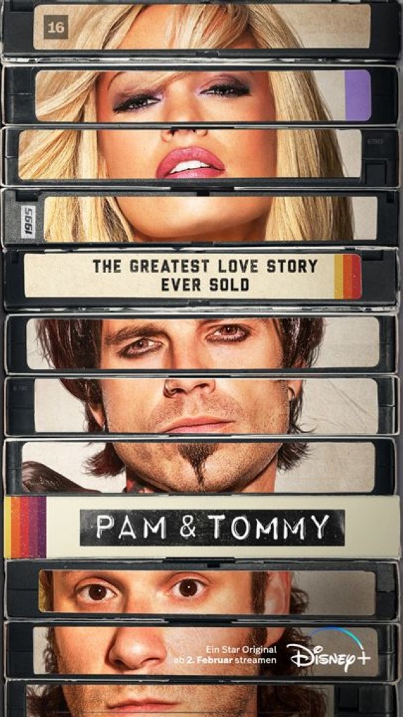 Pam & Tommy TV Serie DisneyPlus Poster