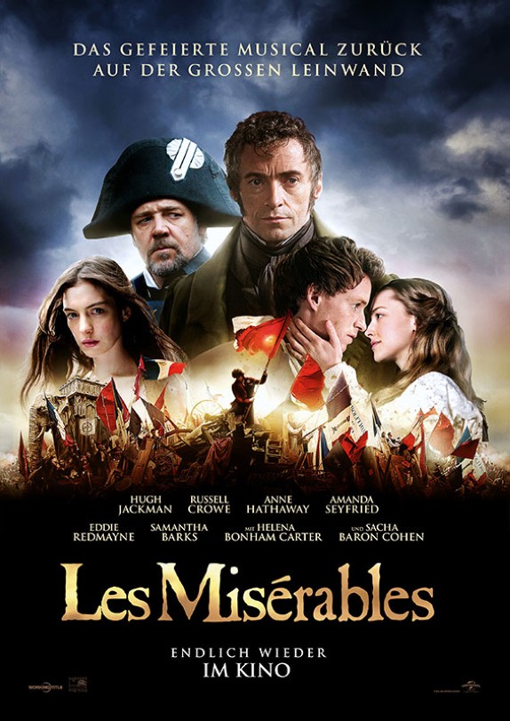 les_miserables 2012 Filmplakat Kinostart WA 2024  DE (c) universal Pictures