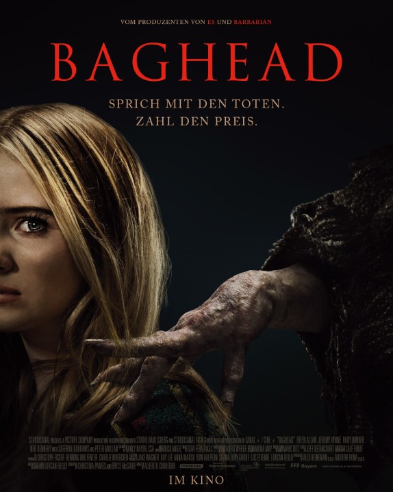 Baghead Filmplakat Kinostart DE  (c) Studiocanal