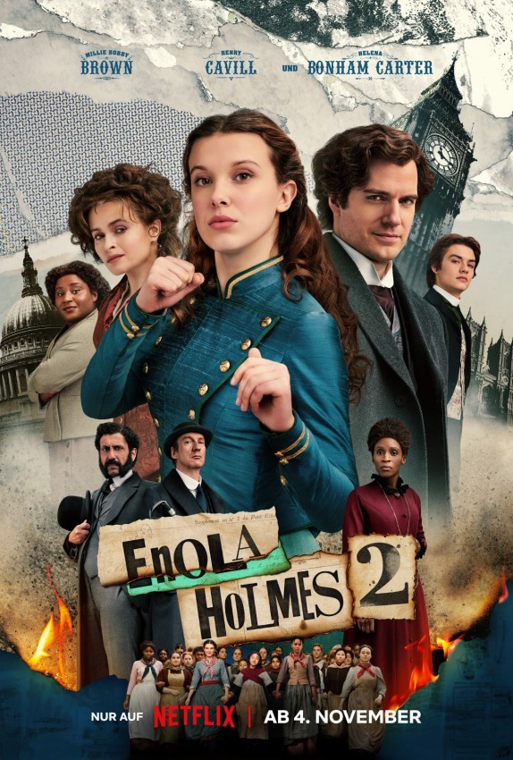 Enola Holmes 2 Key Art (c) Netflix