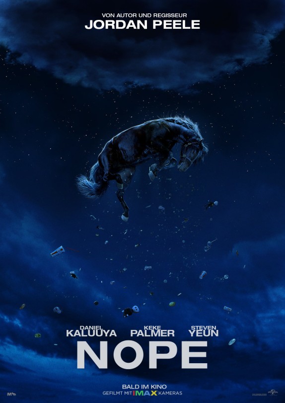 Nope Kinofilm 2022 Poster Kinostart DE (c) Universal Studios