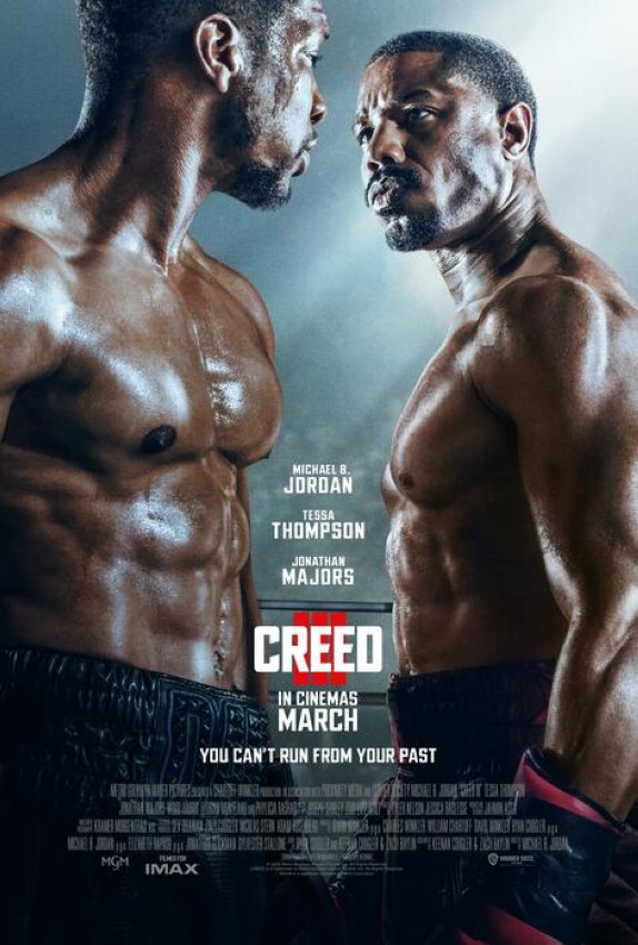 Creed 3 Rocky´s Legacy Filmplakat Kinostart US (c) Warner Bros