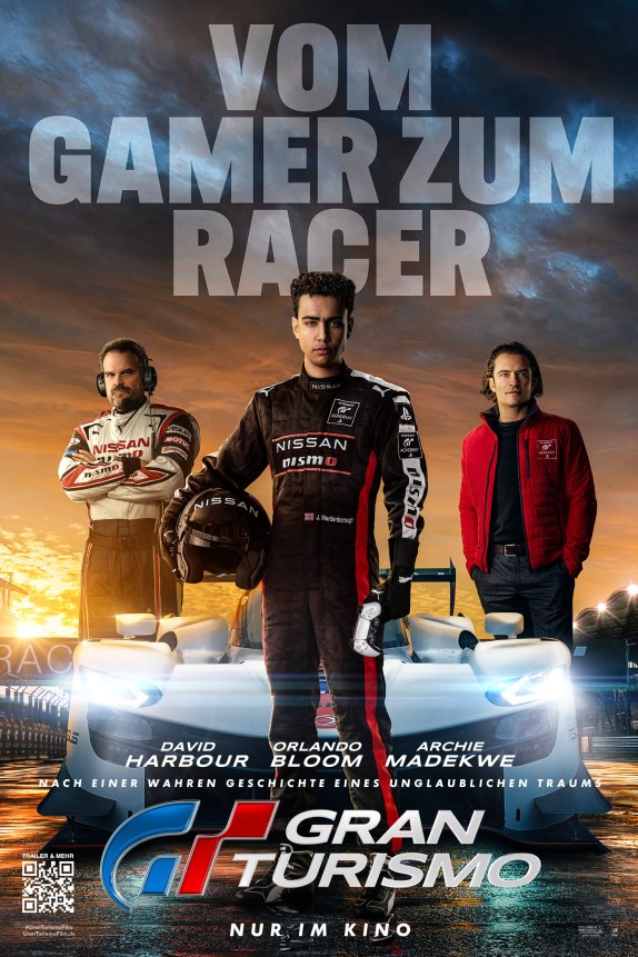 Gran Turismo KInofilm Poster Filmstart DE (c) Sony Pictures Germany