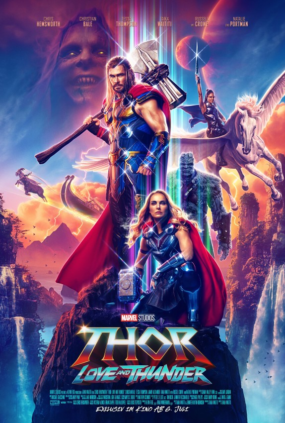 Thor Love & Thunder Hauptplakat Kinostart DE