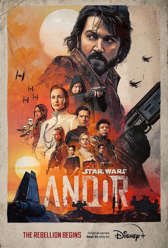 Star Wars Andor TV-Serie Disney Staffel 1 Poster 