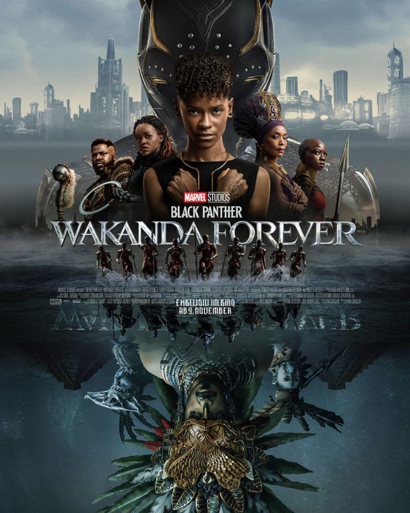 Black Panther Wakanda forever Kinoposter Filmstart DE 004 (c) Disney