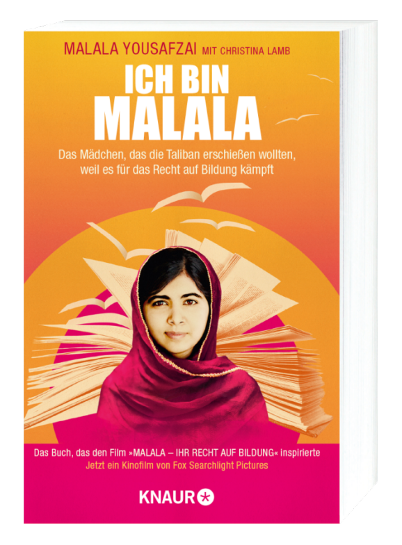 Buchblock 3 D Malala_