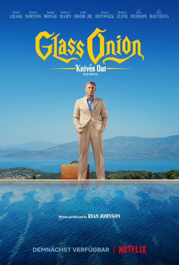 GLASS ONION – A Knives Out Mystery Teaserposter