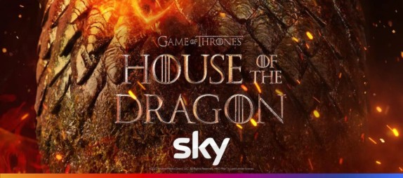 house of the dragon Banner sky