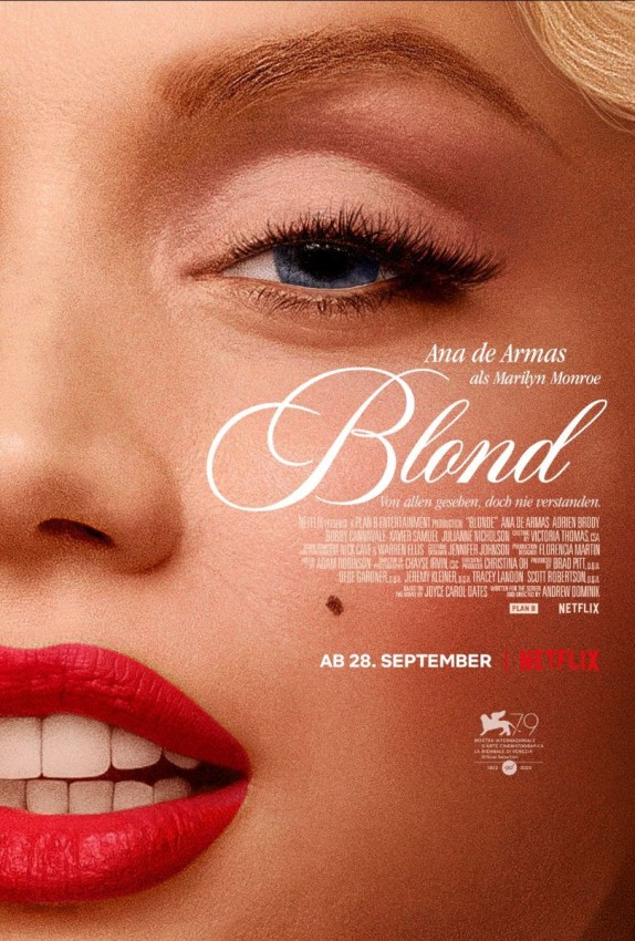 Blond Key Art Netflix Film 2022